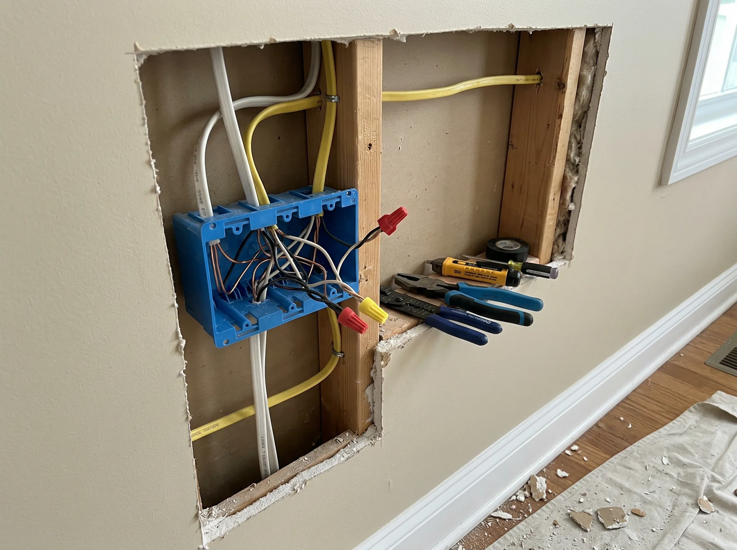 Kevin Lopez, founder of Plug and Play Electrical in New Castle, DE